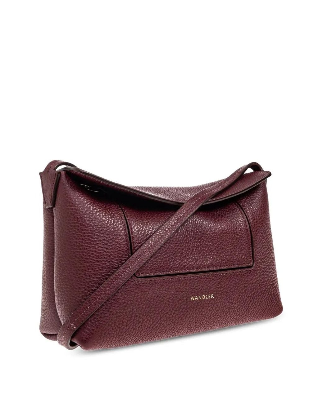 Wandler Purple Penelope Leather Shoulder Bag