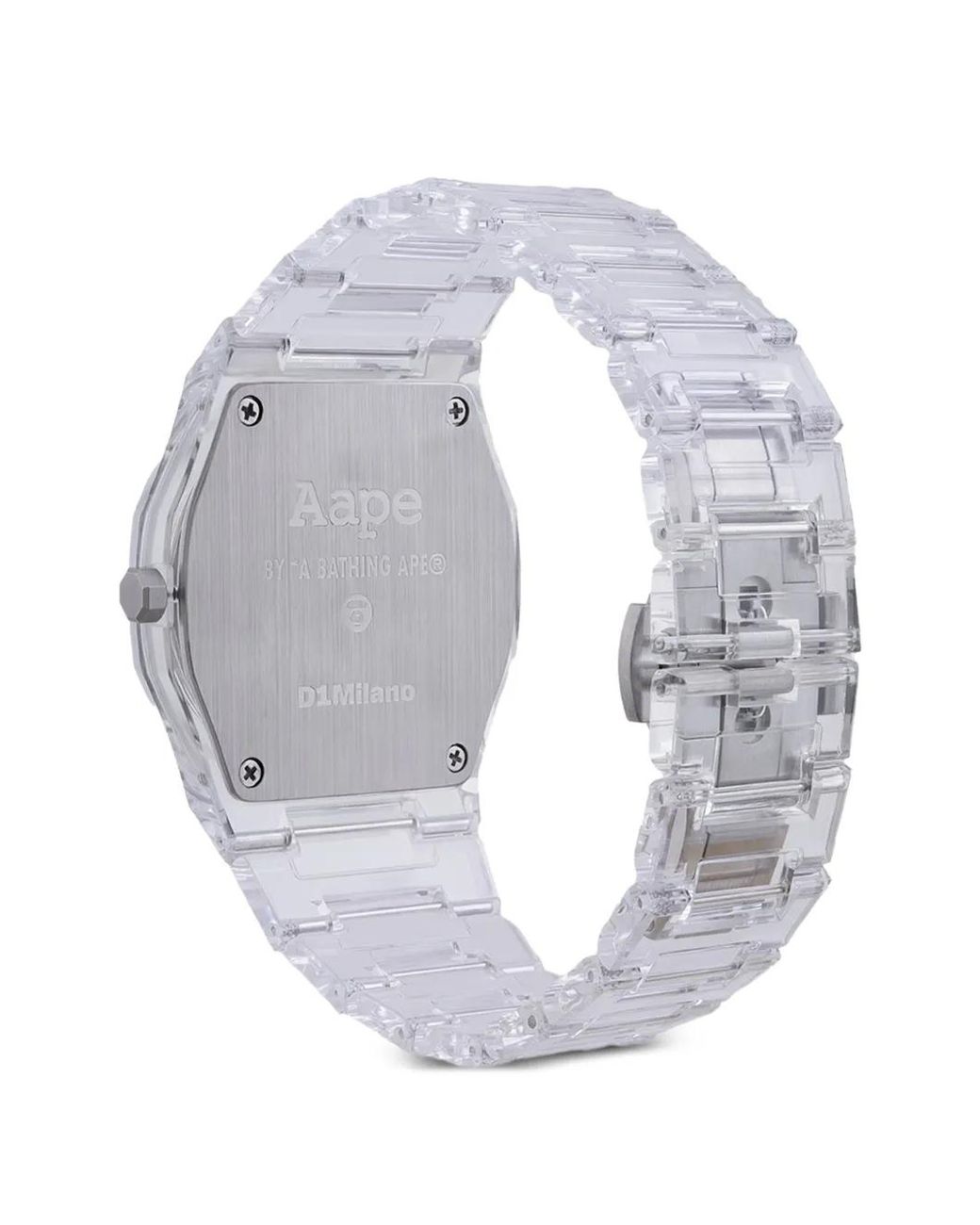 D1 Milano Gray X Aape Octagonal-Shape 39Mm Watch for men