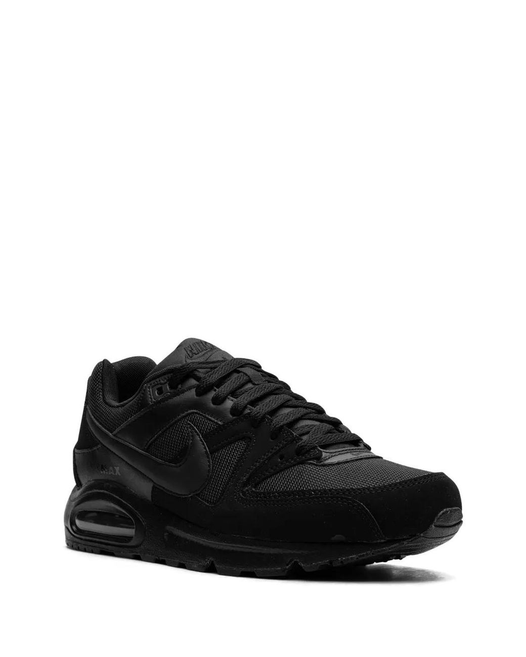 Nike Black Air Max Command "Triple" Sneakers