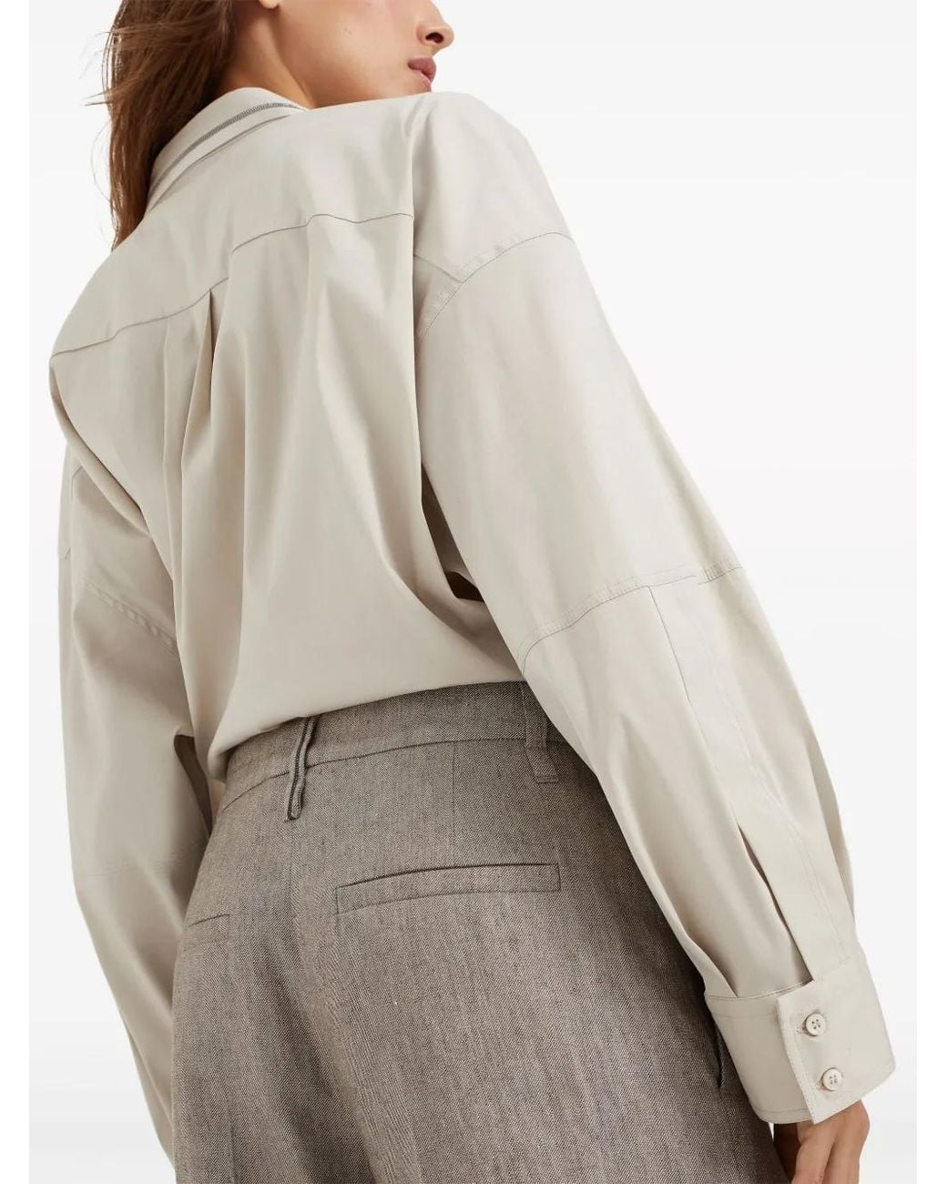Brunello Cucinelli Gray Trousers