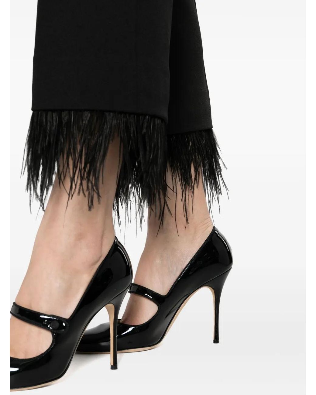 Michael Kors Wollen Pantalon in het Black