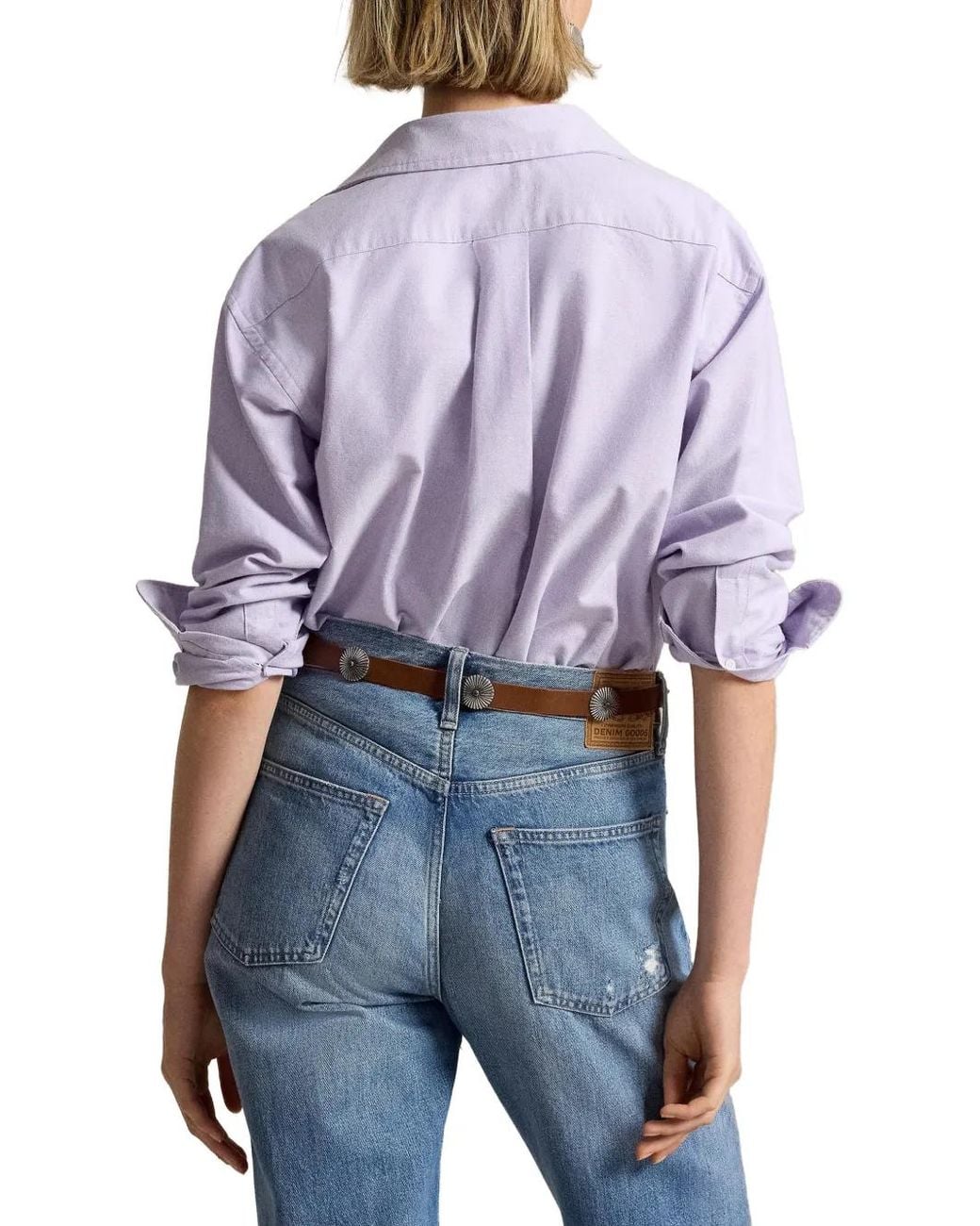 Polo Ralph Lauren Purple Pony-Embroidered Shirt