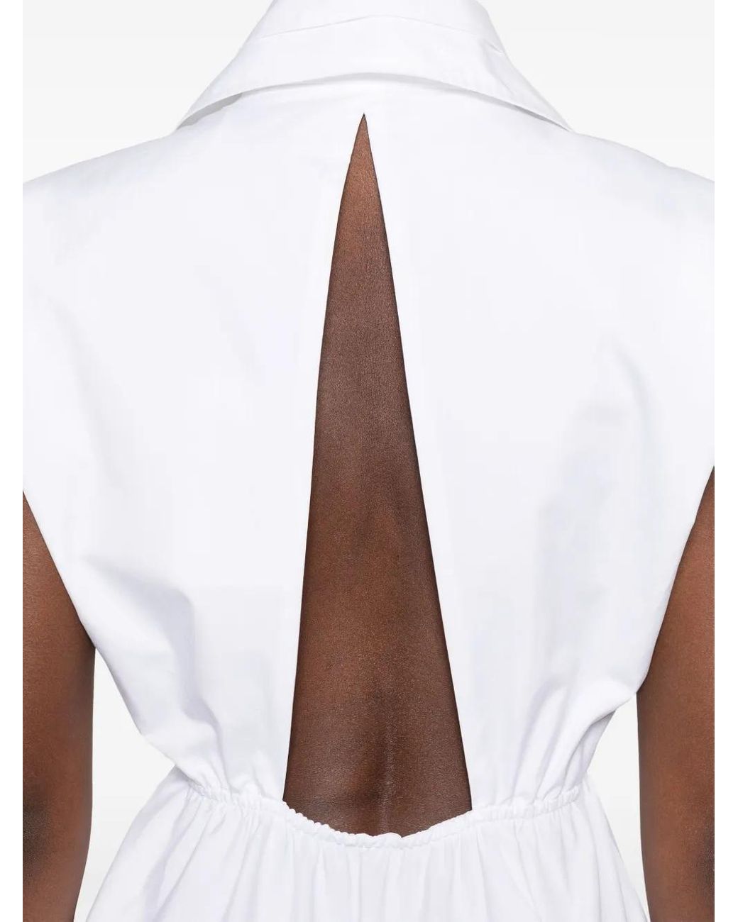Viktor & Rolf White Layered Shirt Dress