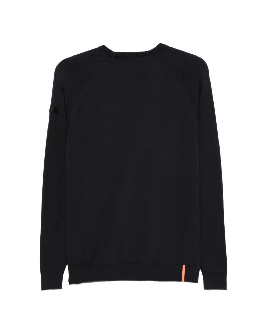 Rrd Black Raglan-Sleeve Sweater for men