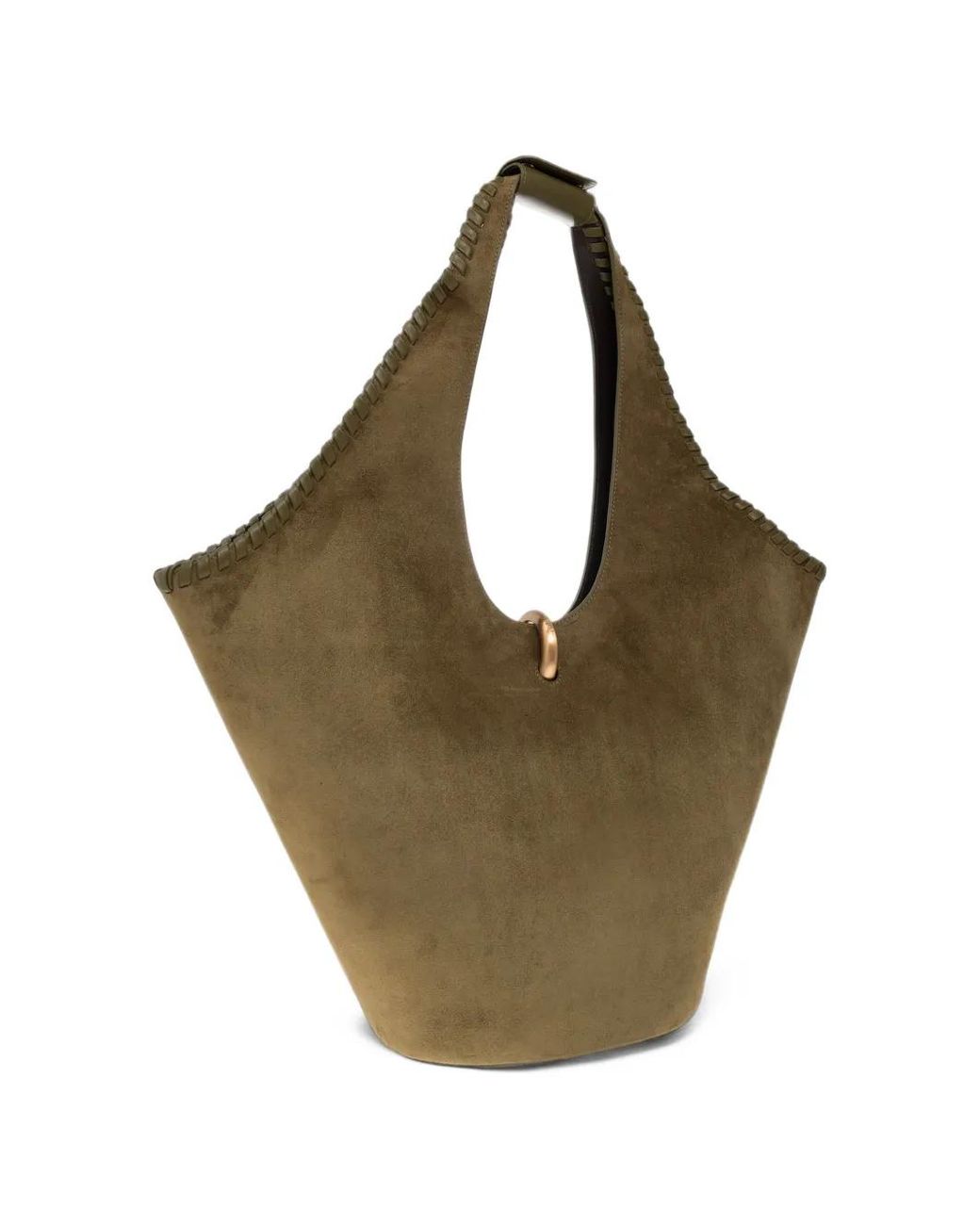 Cult Gaia Green Nova Tote Bag