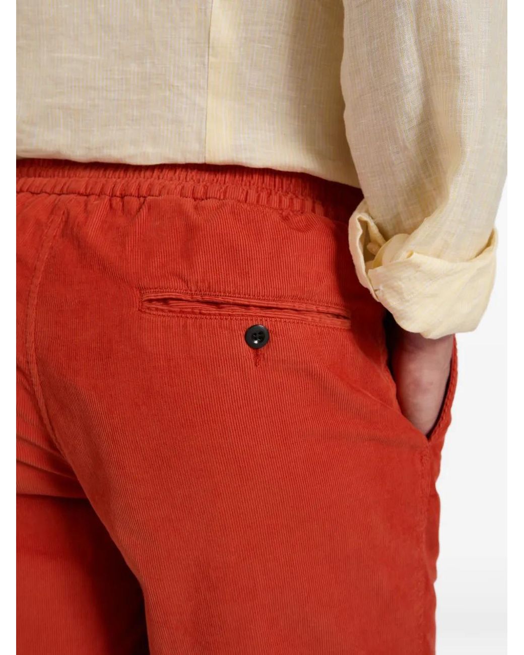 Shorts di Slowear in Red da Uomo