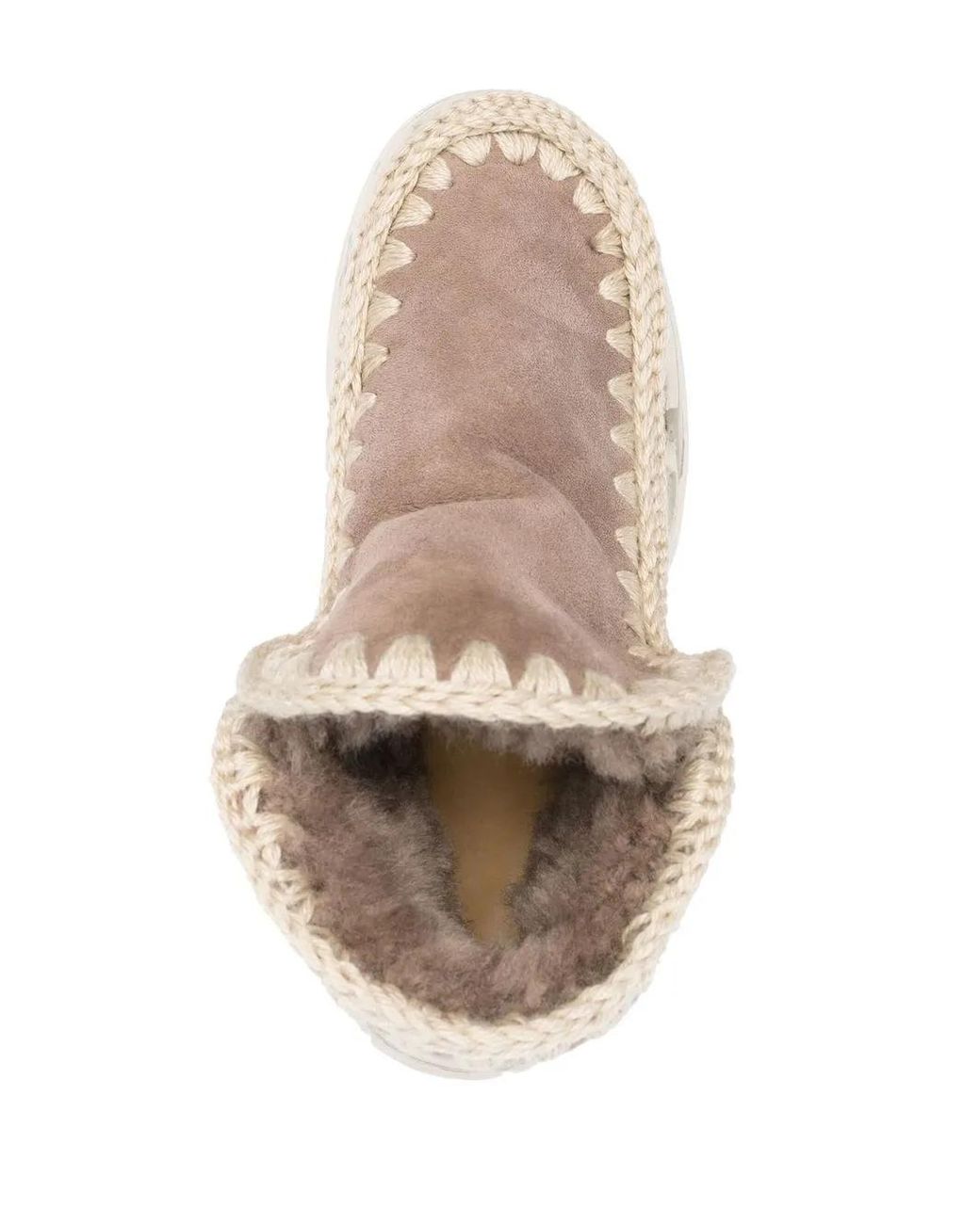 Mou Natural High-Top Sneakers