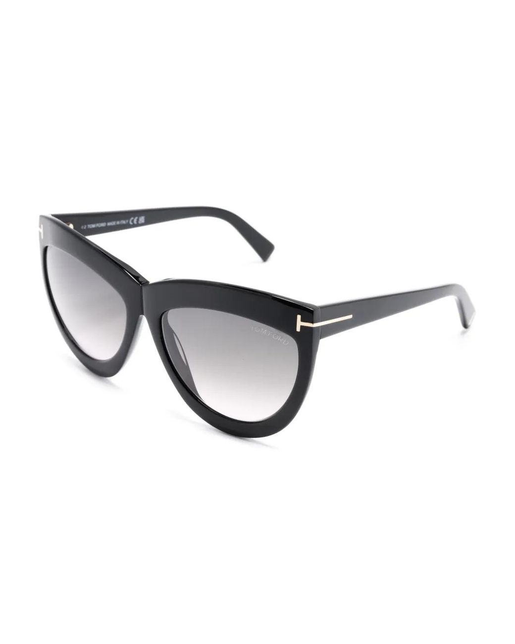 Tom Ford Black Doris Oversize-Frame Sunglasses