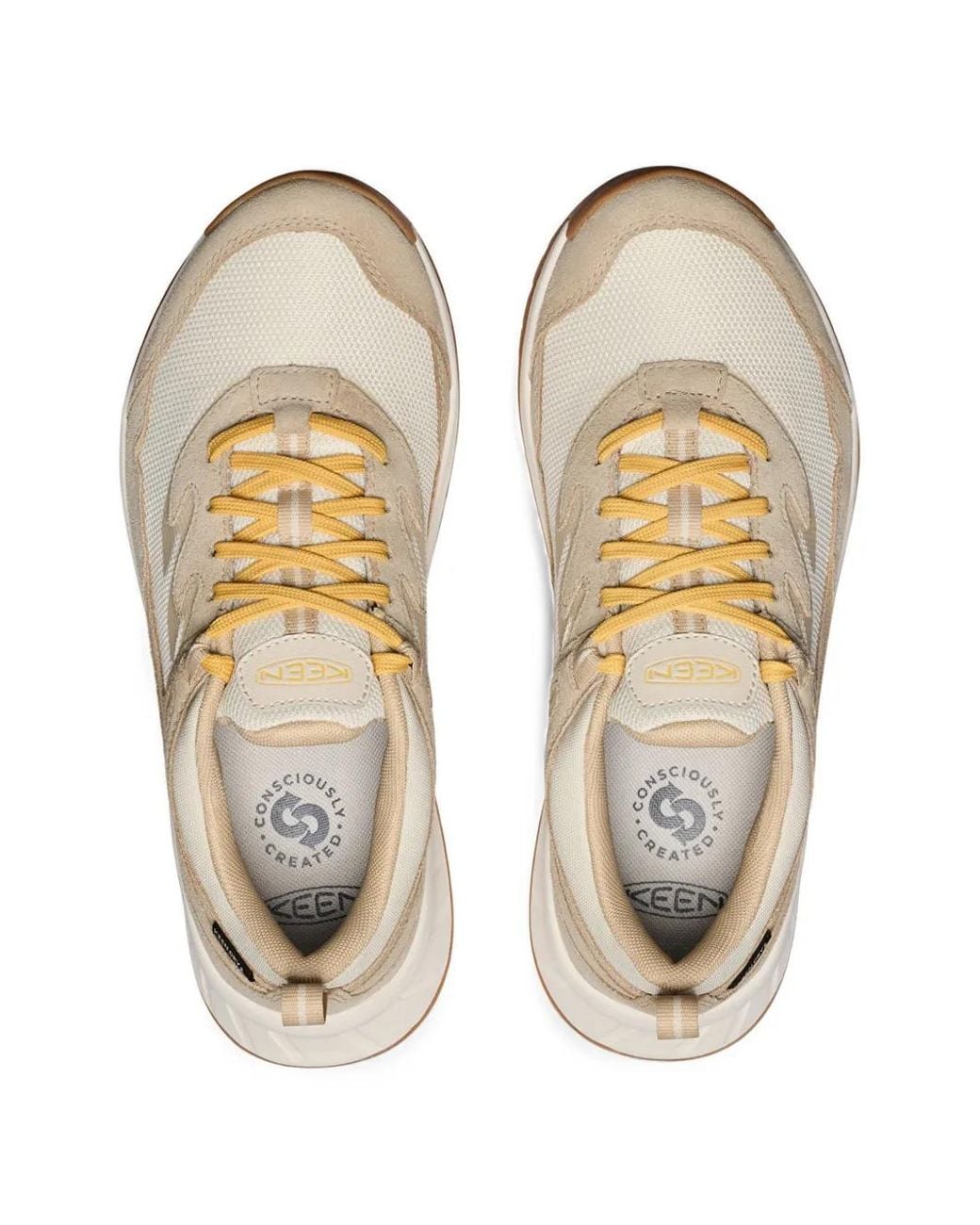 Keen White Hightrail Waterproof Mesh Sneakers