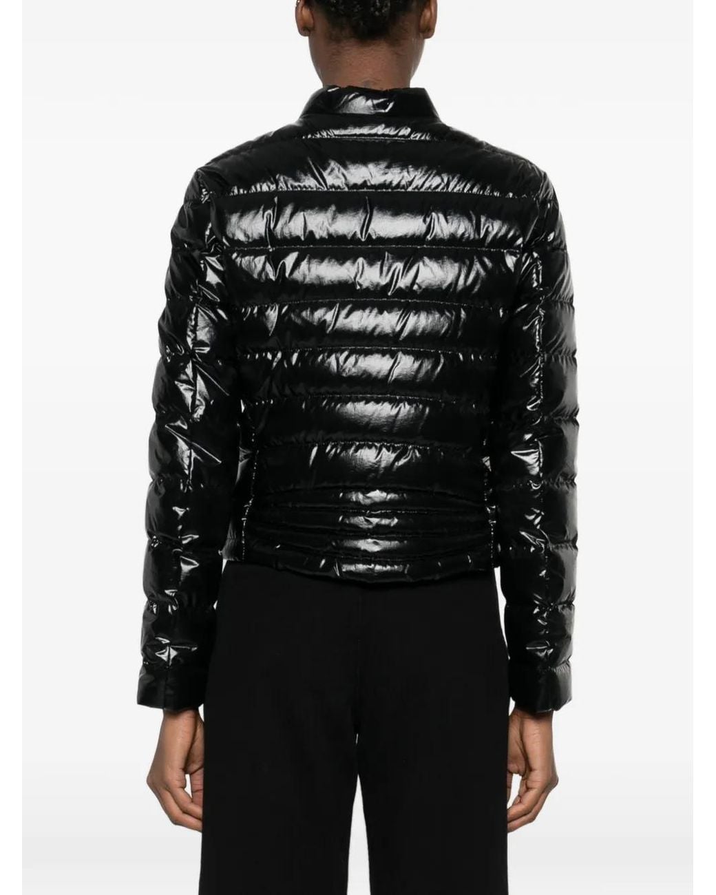 Moncler Black Papillon Padded Jacket