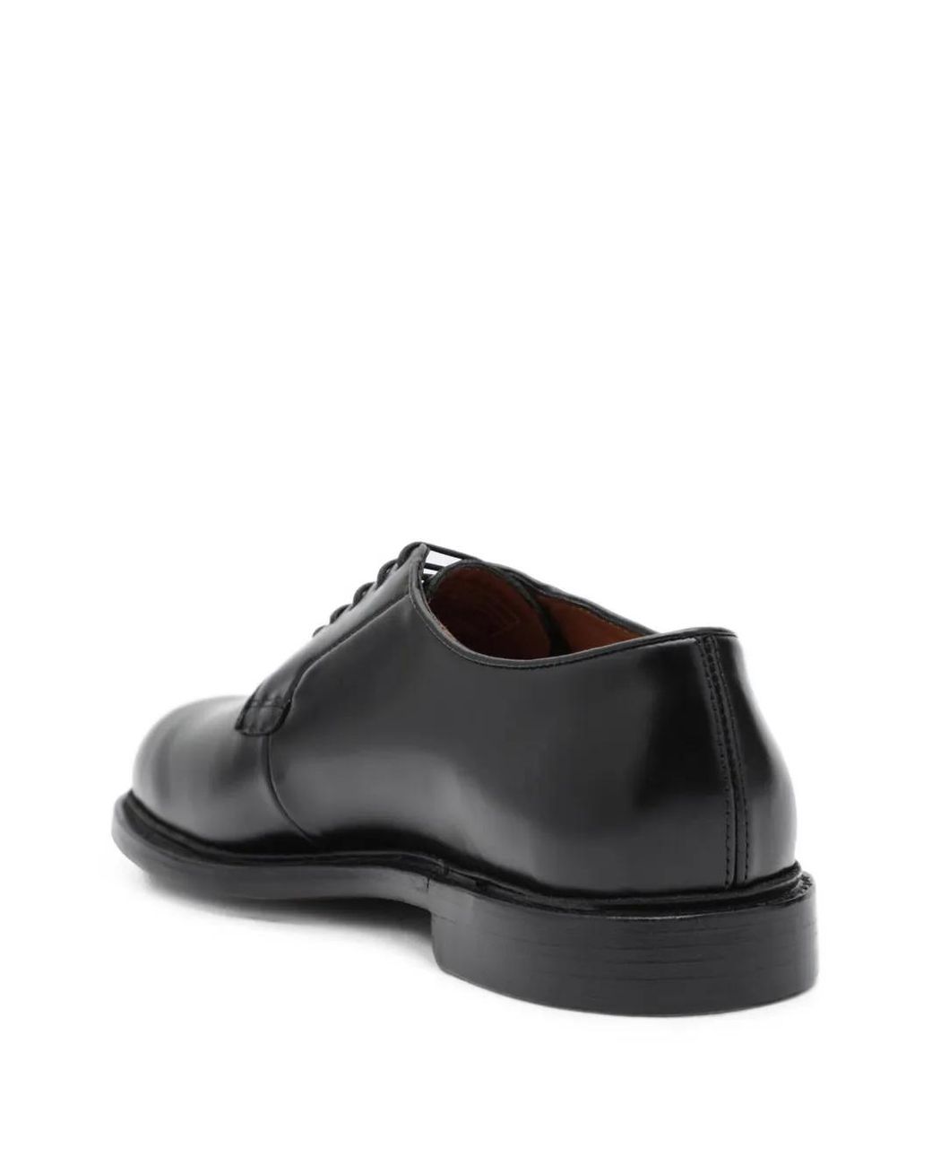 Sebago Black Lace-Up Derby Shoes for men