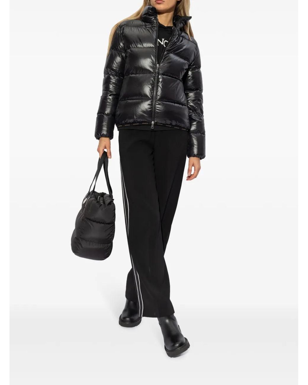 Moncler Black 'Abbadia' Down Jacket