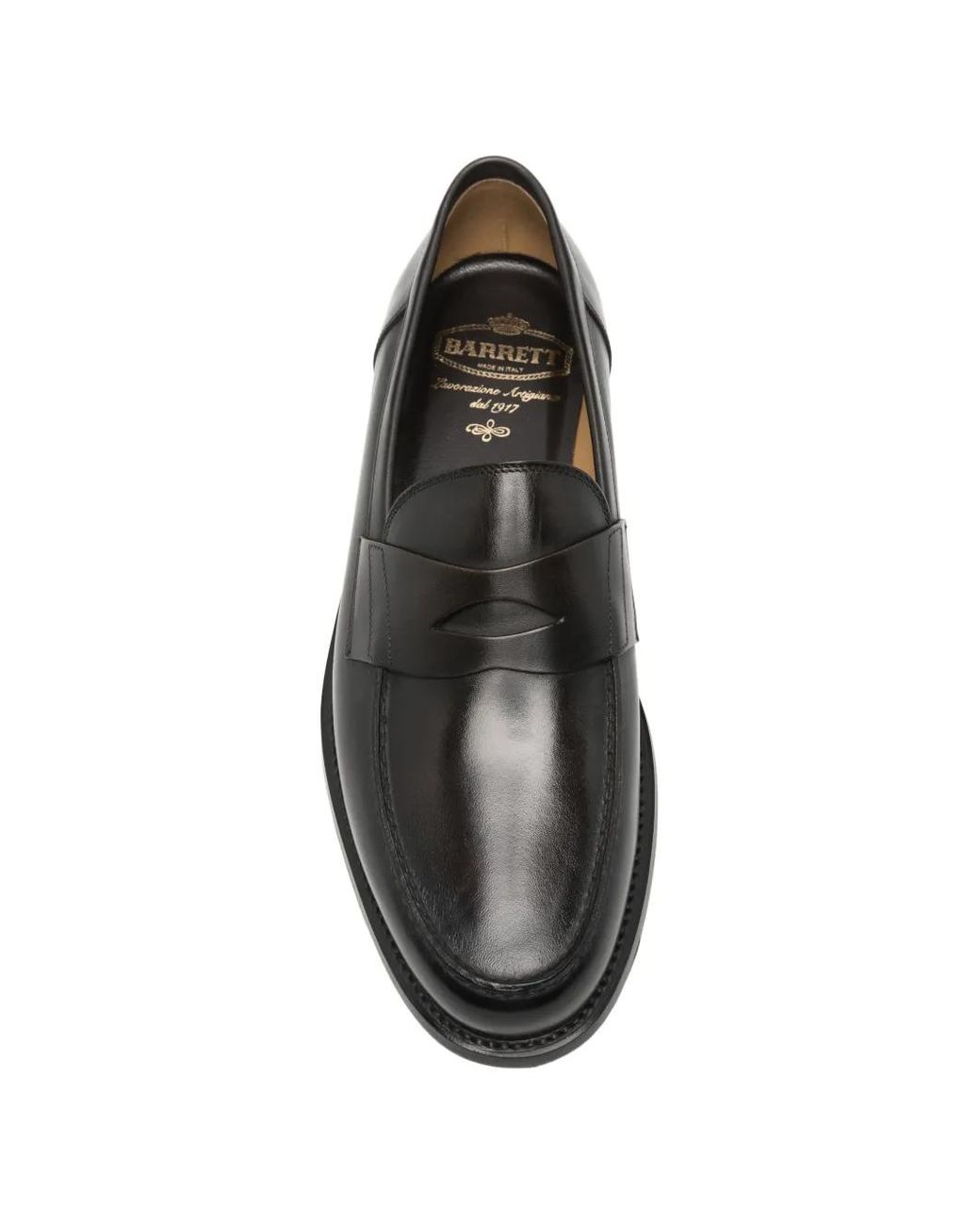 Neil Barrett Black Penny Leather Loafers for men