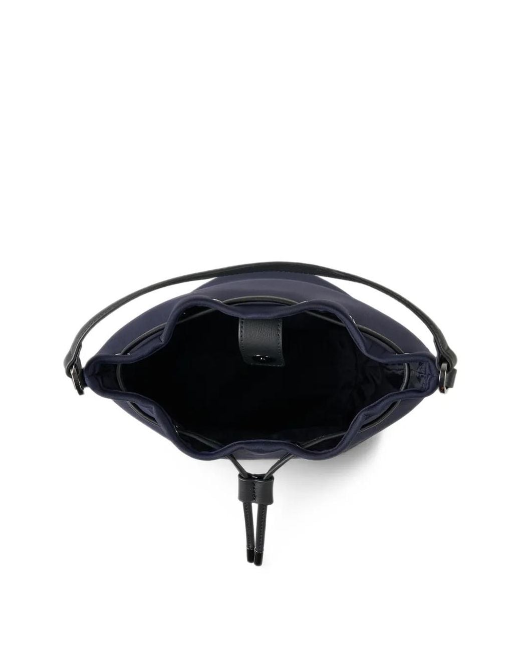 Bogner Blue Alvier Ines Logo-Patch Bucket Bag