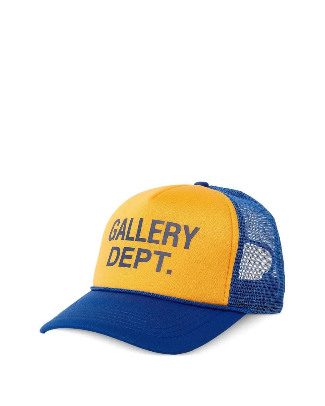 GALLERY DEPT. Blue Logo-Print Trucker Hat