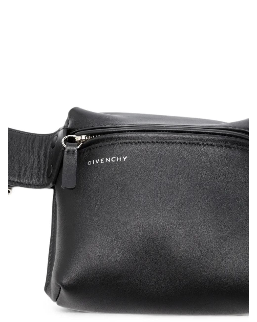 Givenchy Cargo Gürteltasche Aus Leder Mit Nieten in White für Herren