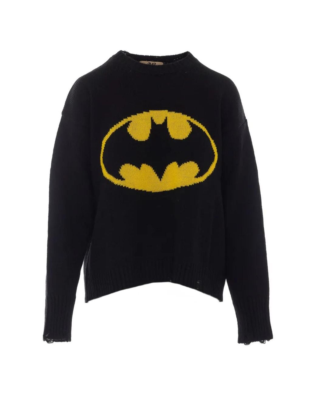 Pull Batman À Effet Usé Aniye By en coloris Black
