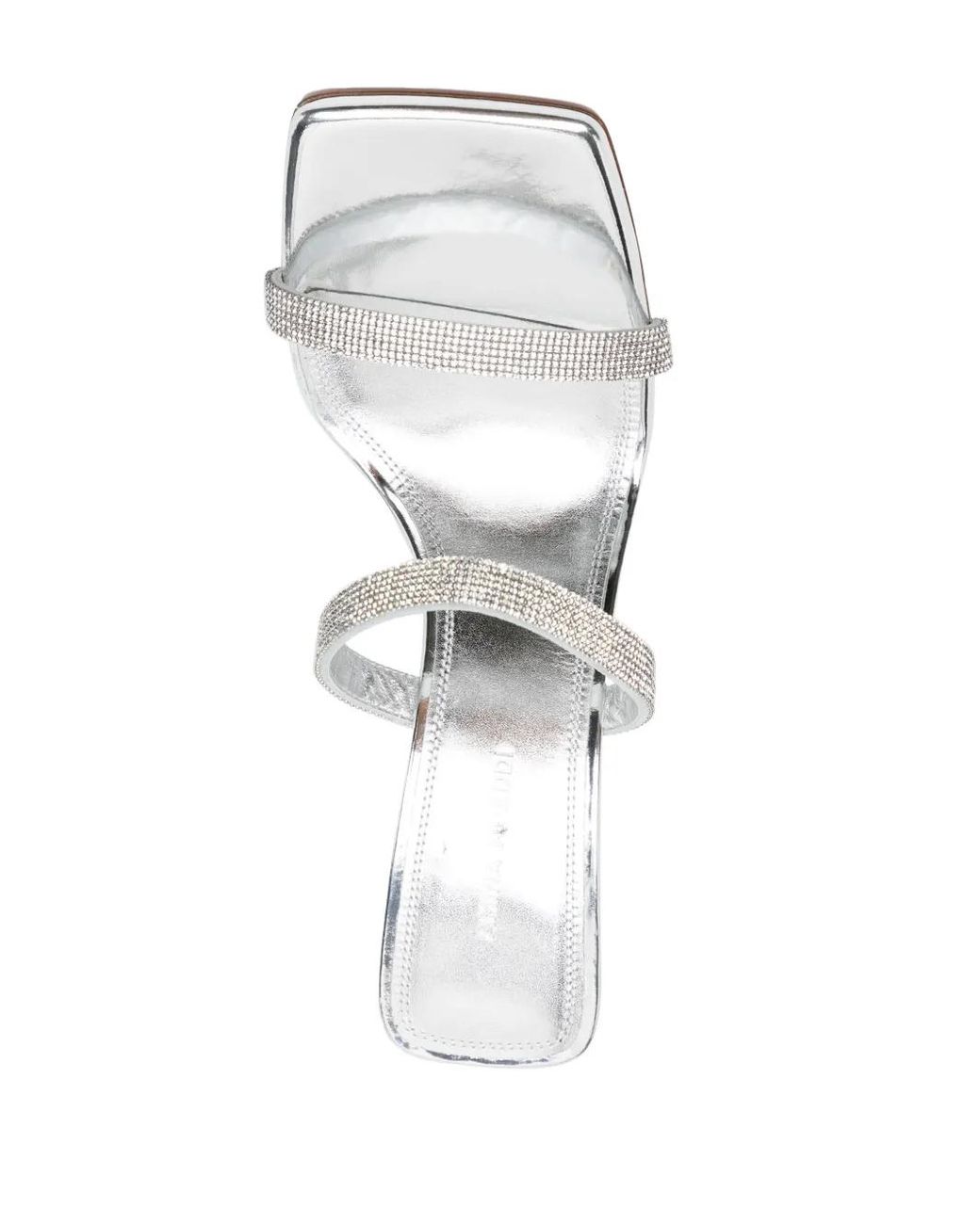 AMINA MUADDI White 100Mm Rih Sandals