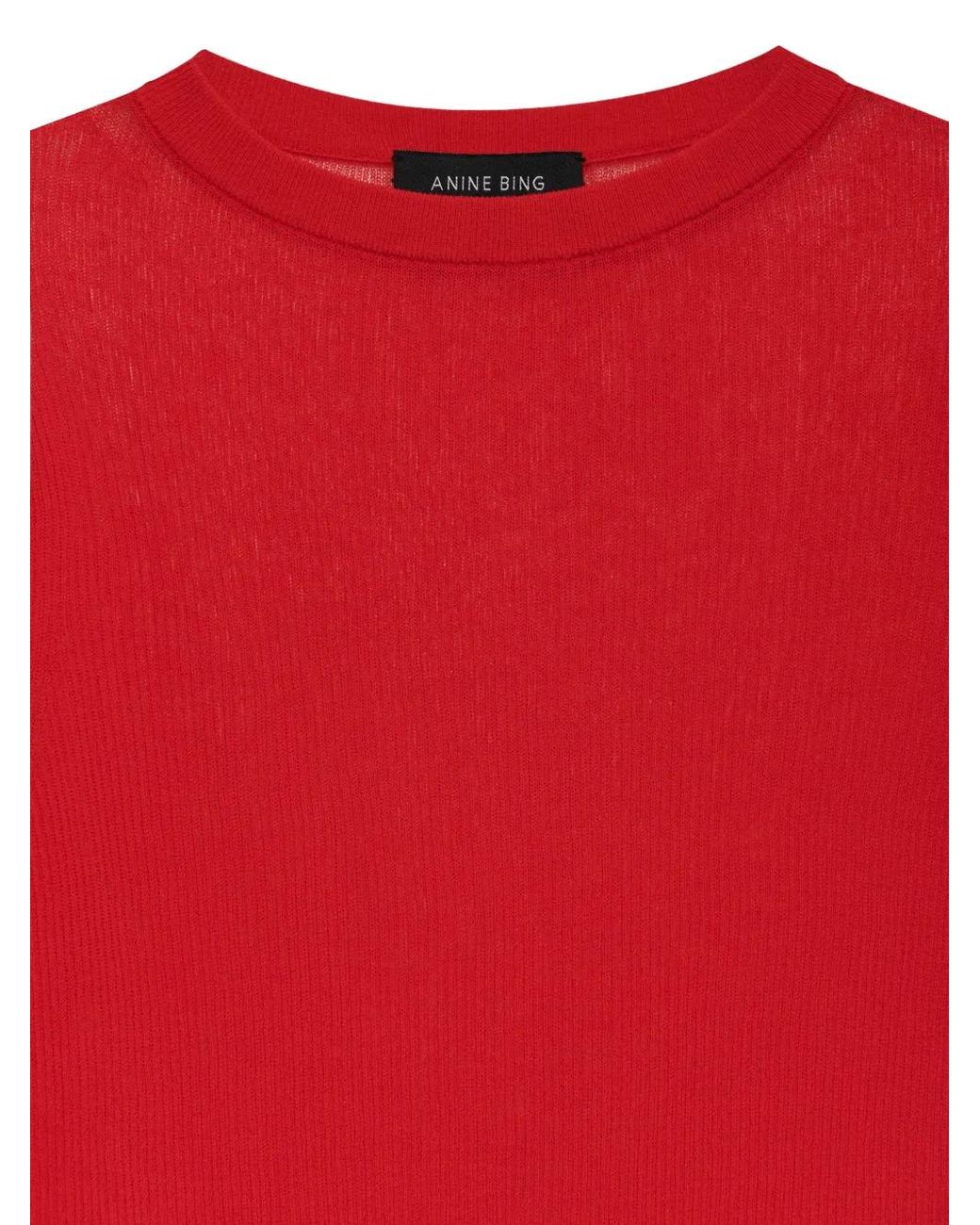 Pull Tiana Anine Bing en coloris Red