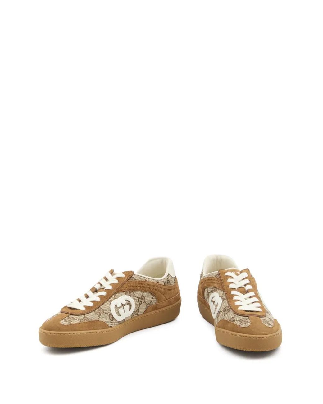 Gucci Brown Damensneaker G75, Größe