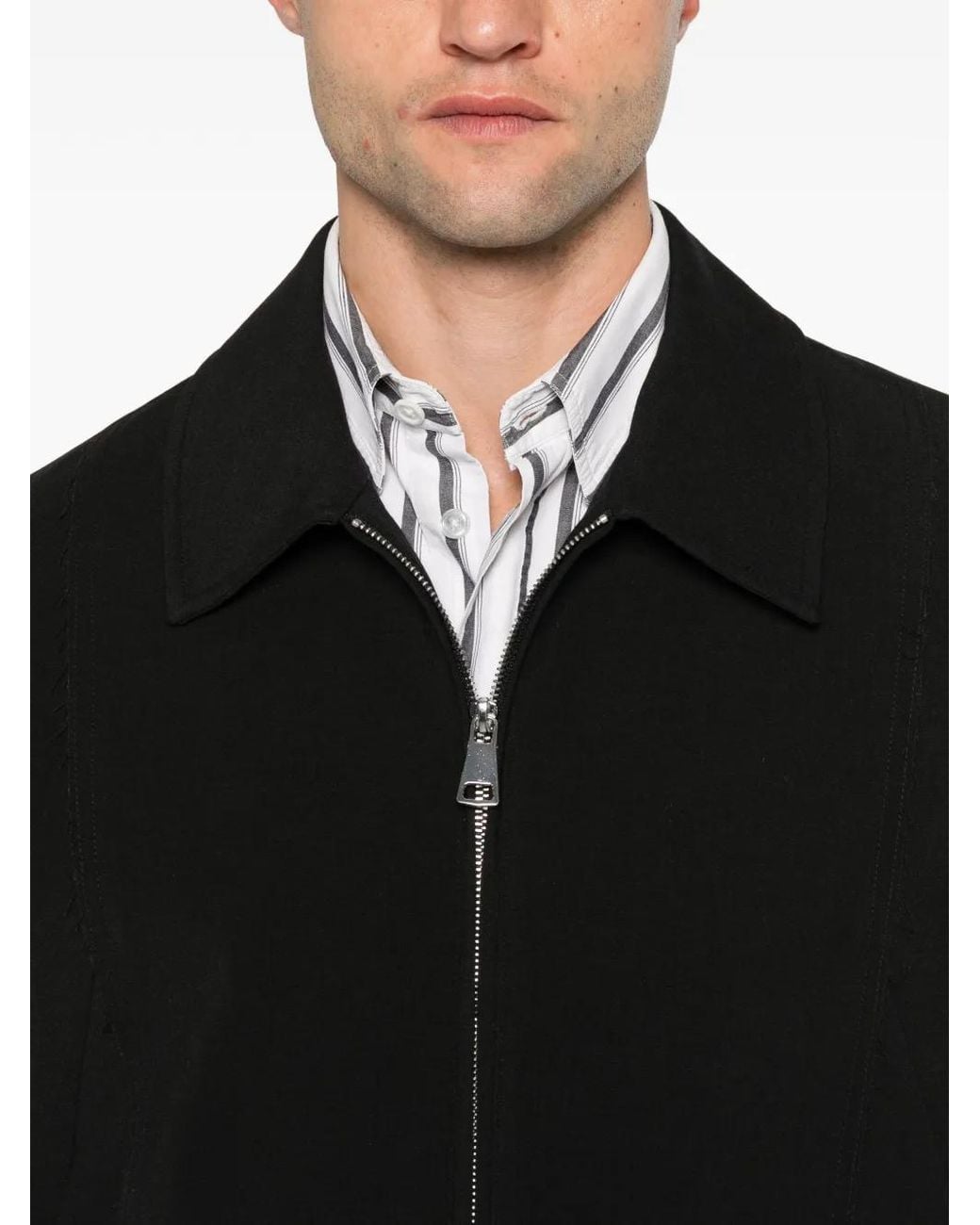 Giacca Con Zip di Imperial in Black da Uomo