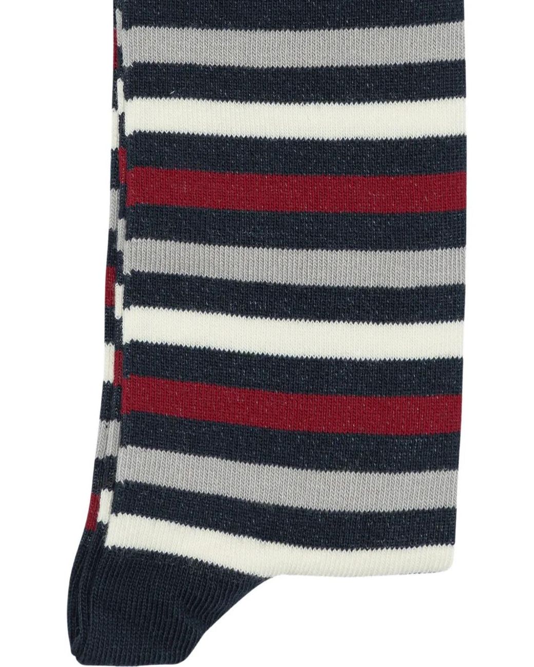 Saint James Blue Striped Socks