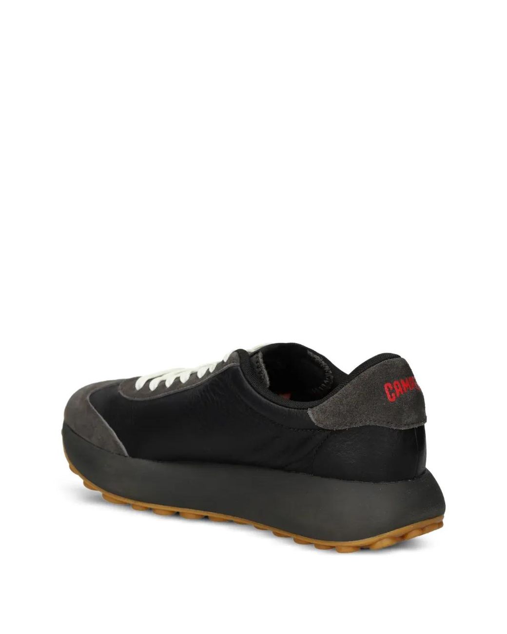 Camper Black Pelotas Athens Leather Sneakers for men