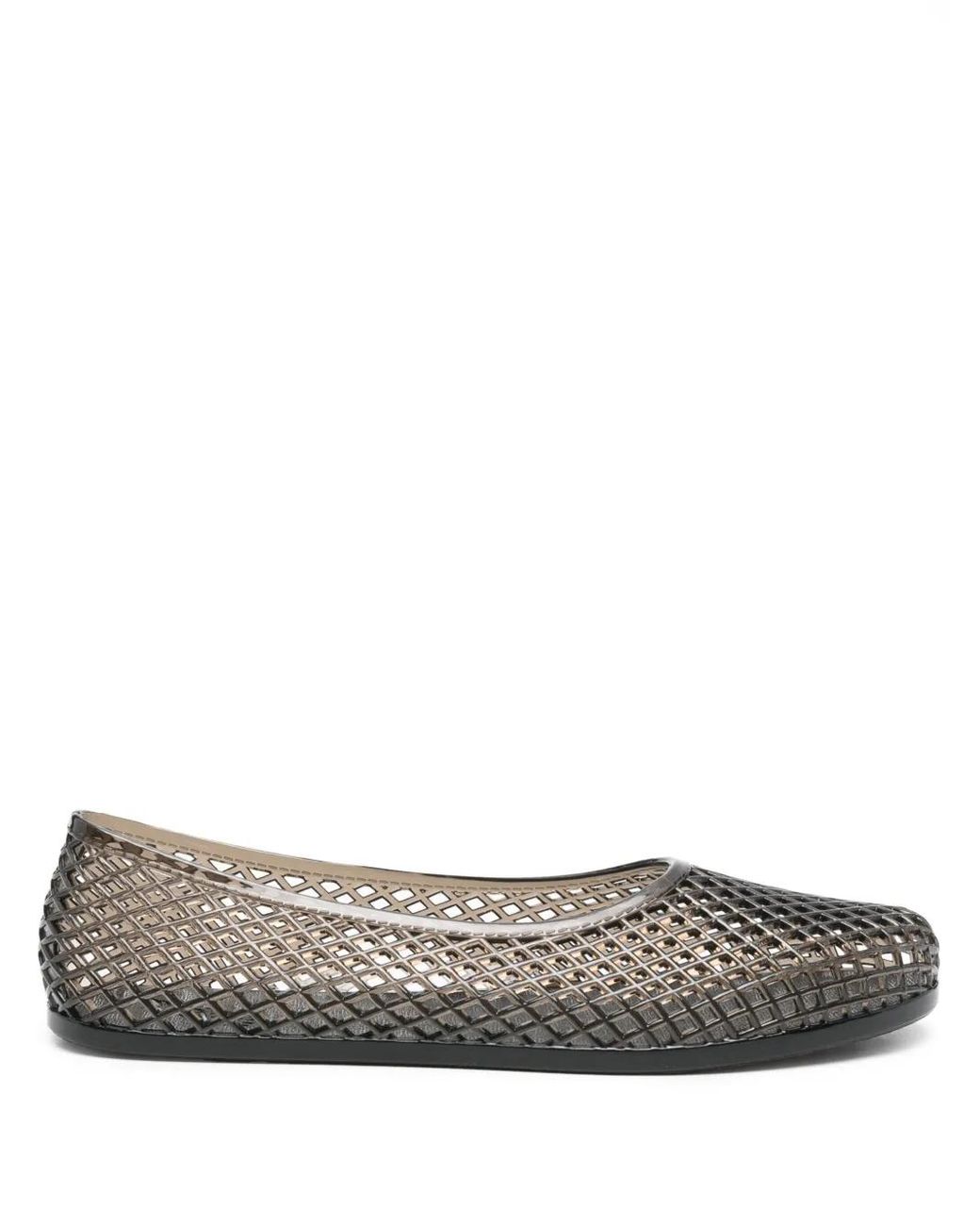 Ancient Greek Sandals Gray Iro Ballet Flats
