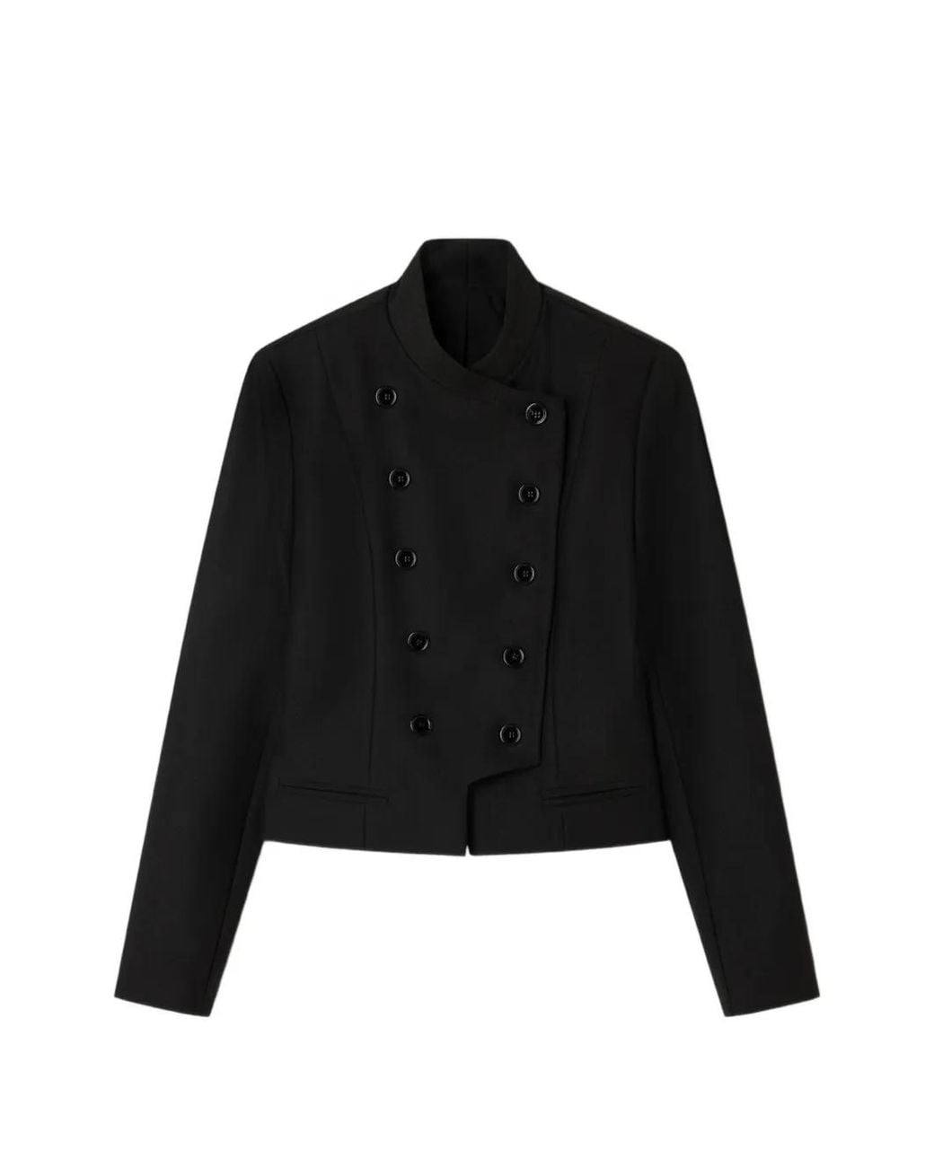 GIMAGUAS Black Veste Christy À Boutonnière Croisée