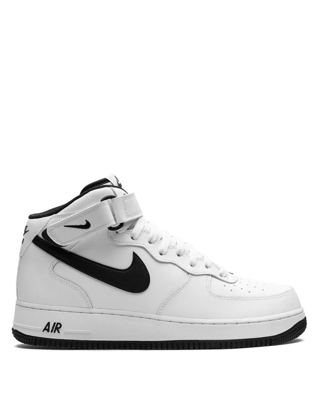 Nike White Air Force 1 Mid Sneakers for men