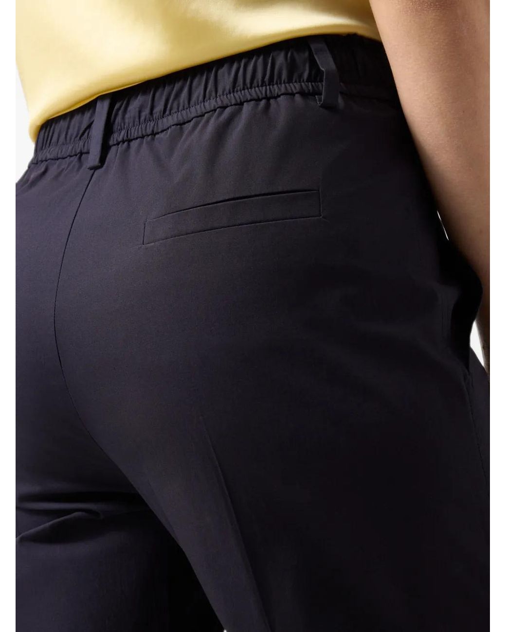 Bogner Blue Abbie Pressed-Crease Trousers