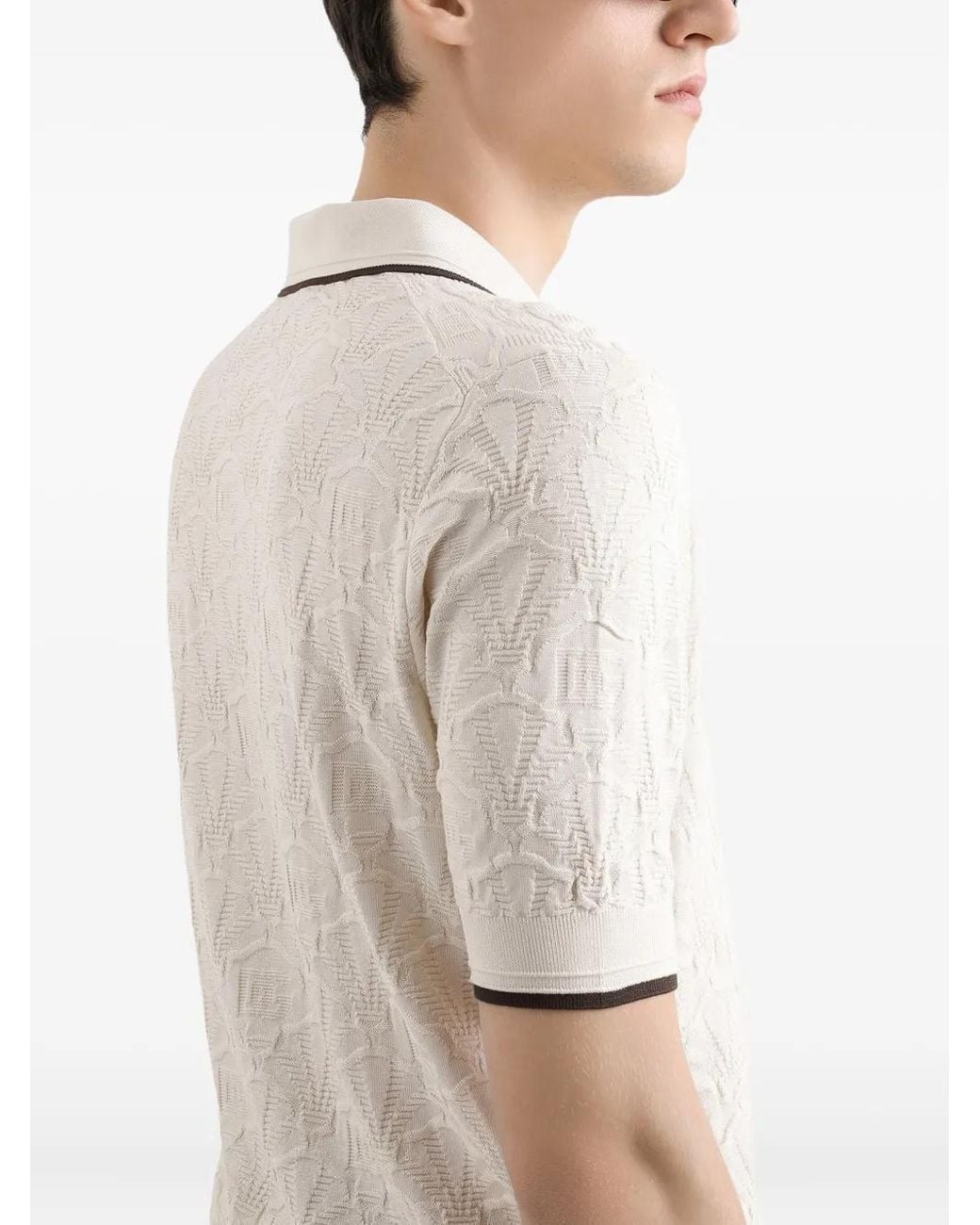 Dolce & Gabbana White Silk T-Shirt for men