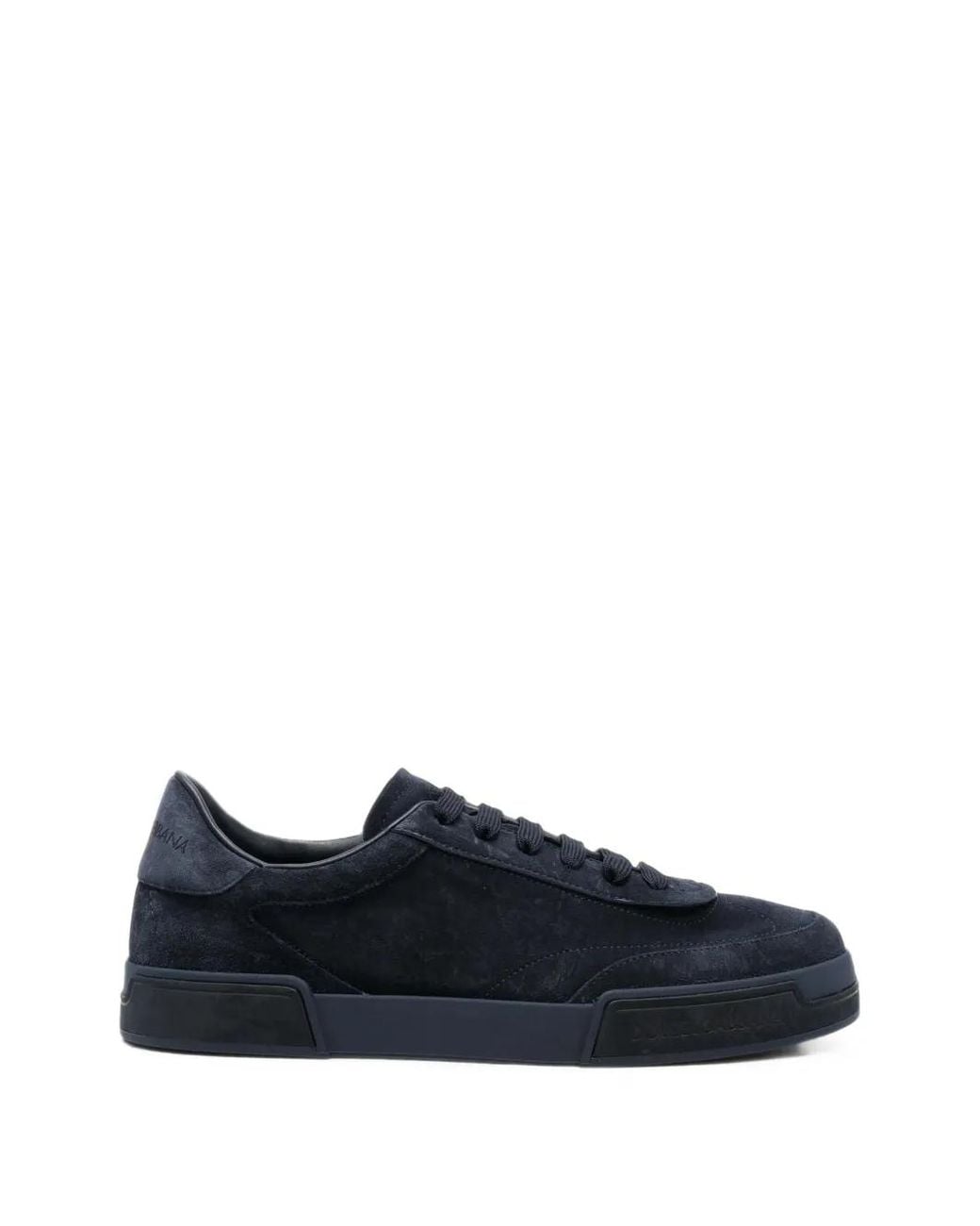 Dolce & Gabbana Blue Portofino Suede Sneakers for men