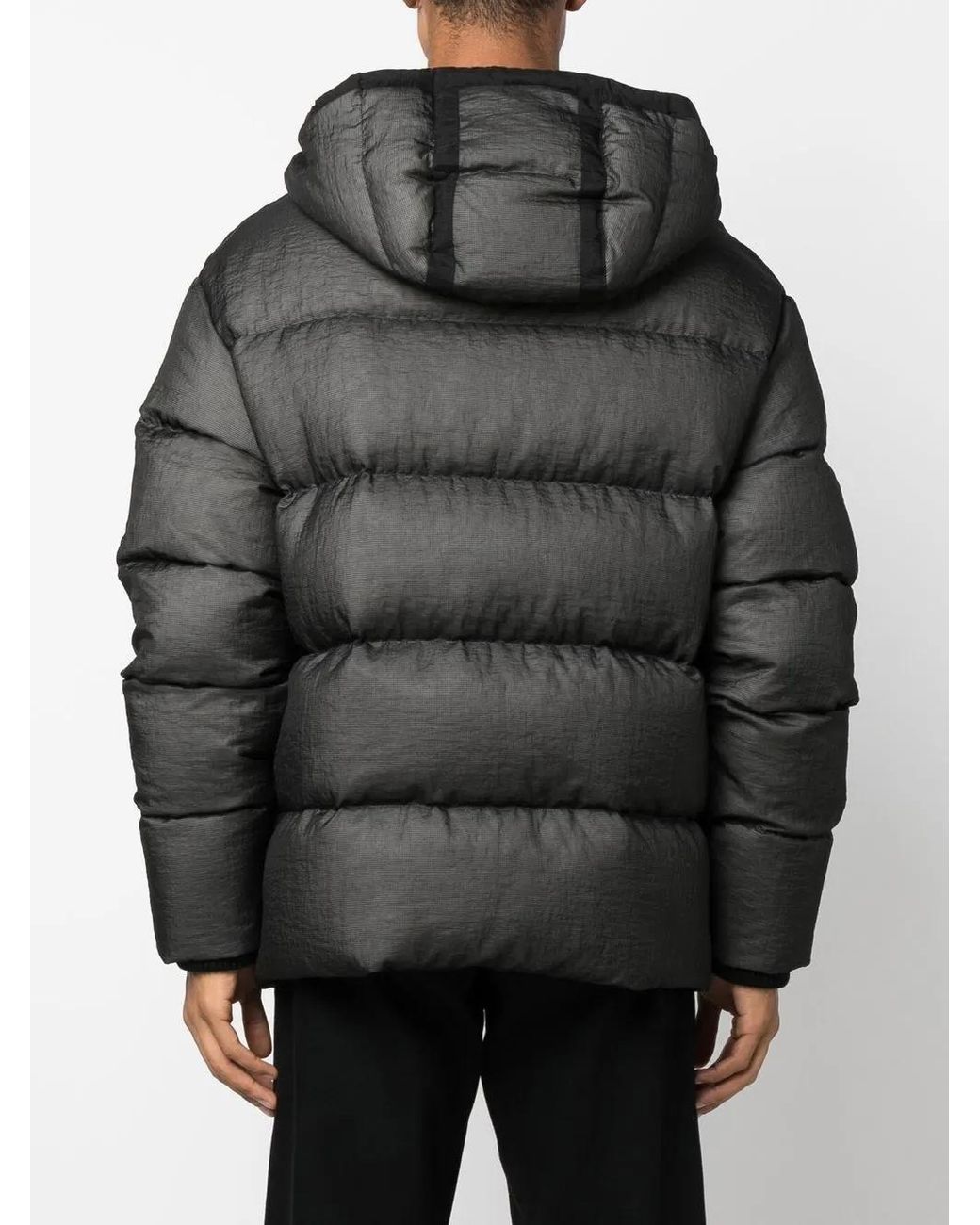 DSquared² Zipped Puffer Jacket Black for men