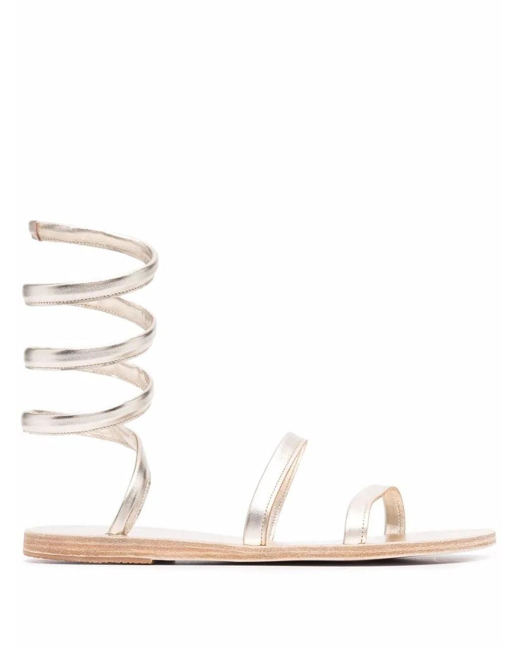 Ancient Greek Sandals Multicolor Ofisall Wrap-Around Strap Sandals