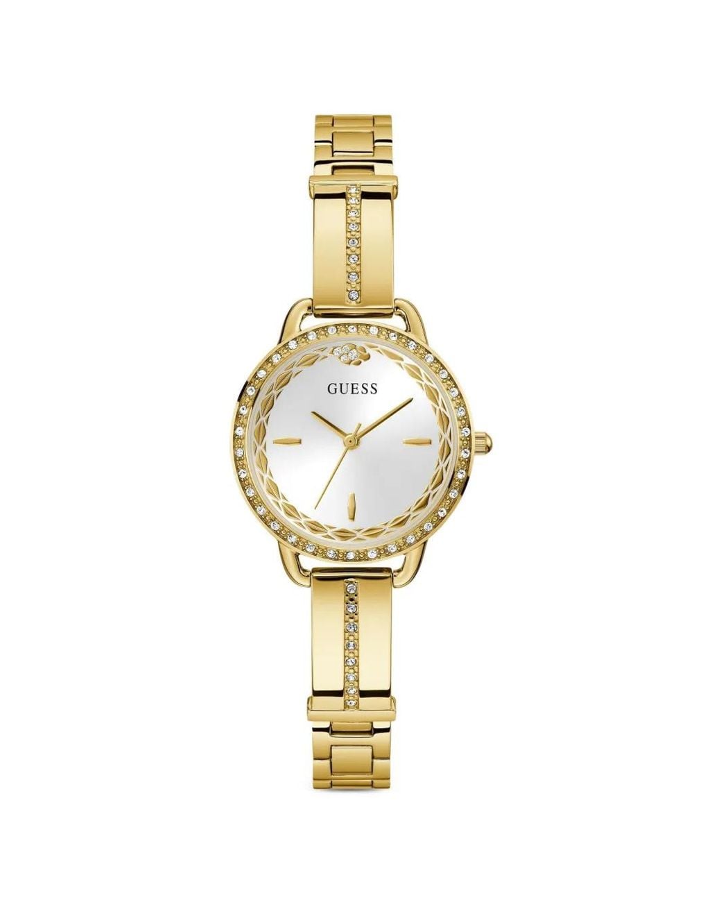 Guess Metallic Bellini Crystal 30Mm Watch