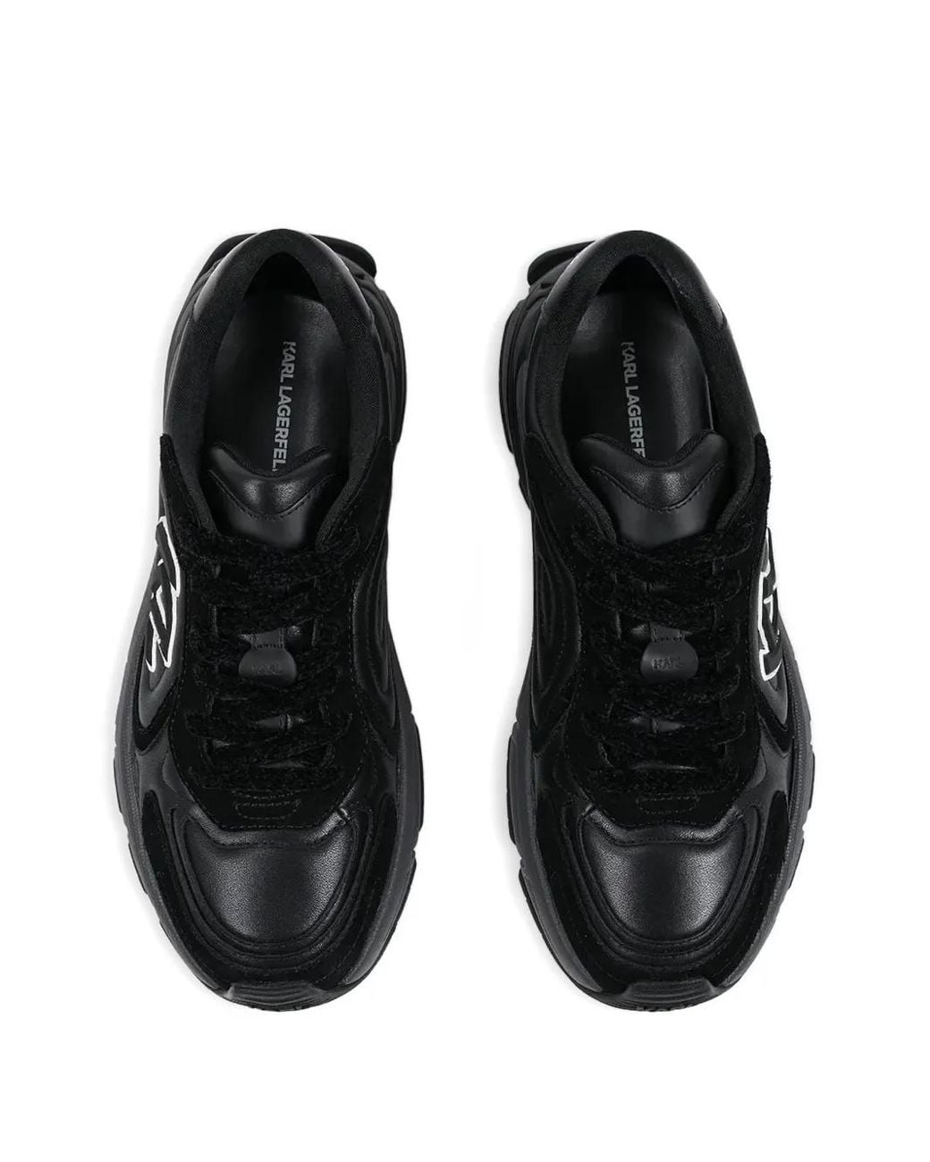 Karl Lagerfeld Black Baskets Orion for men