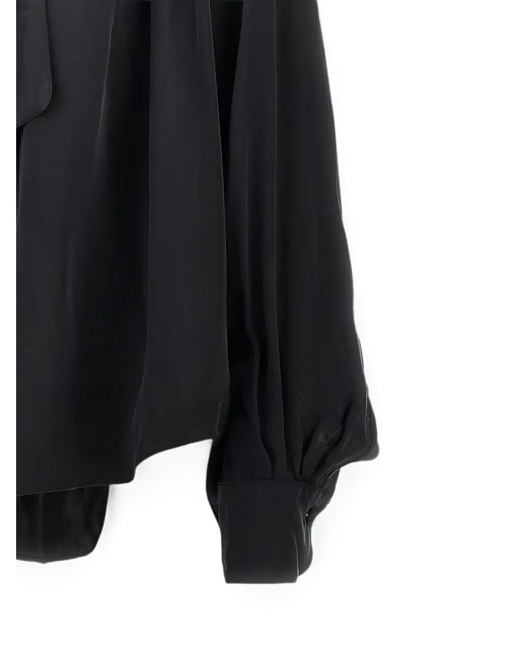 ANDAMANE Black Mathilda Blouse