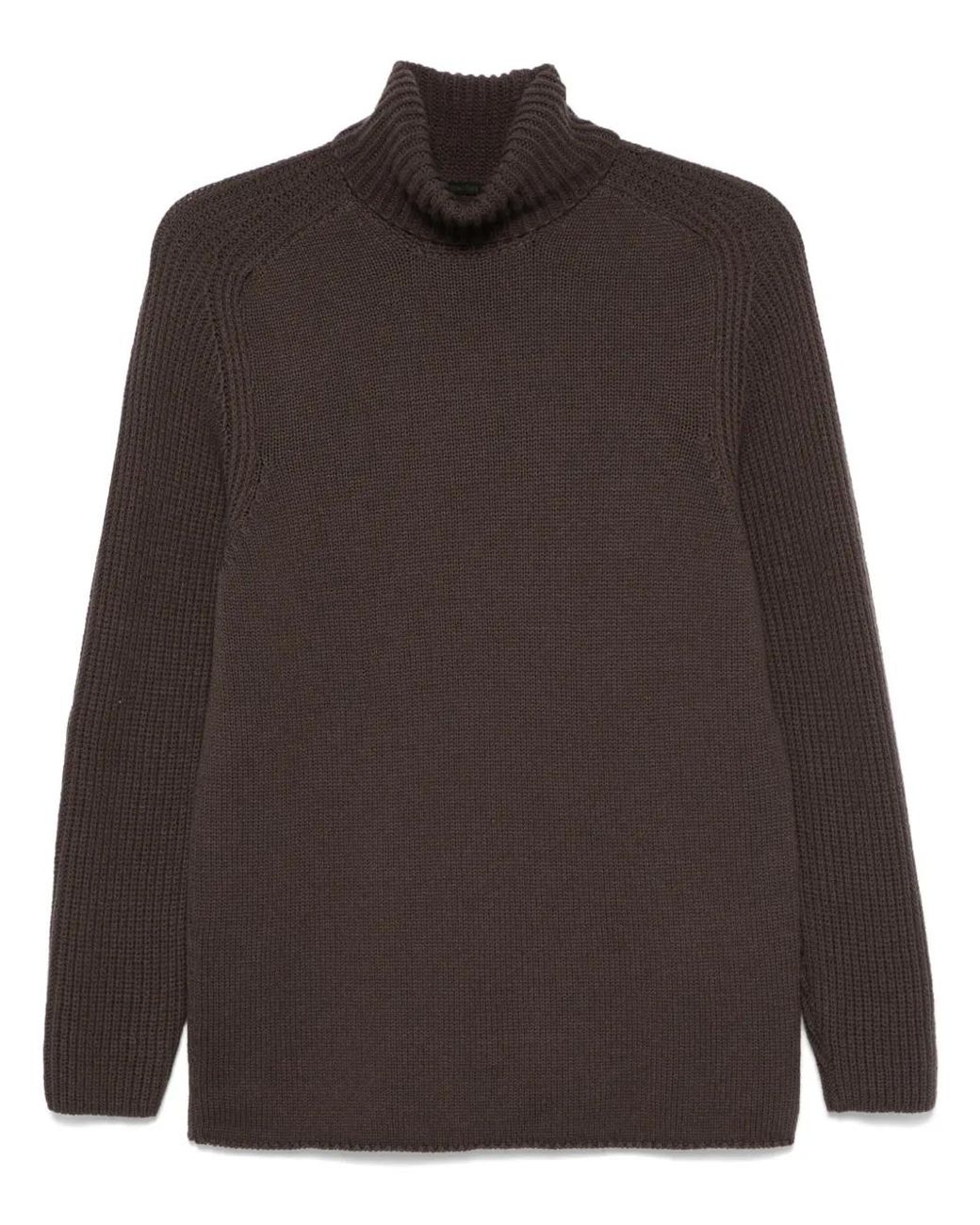 Jersey Con Cuello Redondo Transit de hombre de color Brown