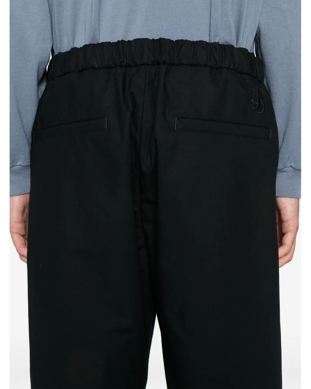 Jil Sander Blue Tapered Trousers for men
