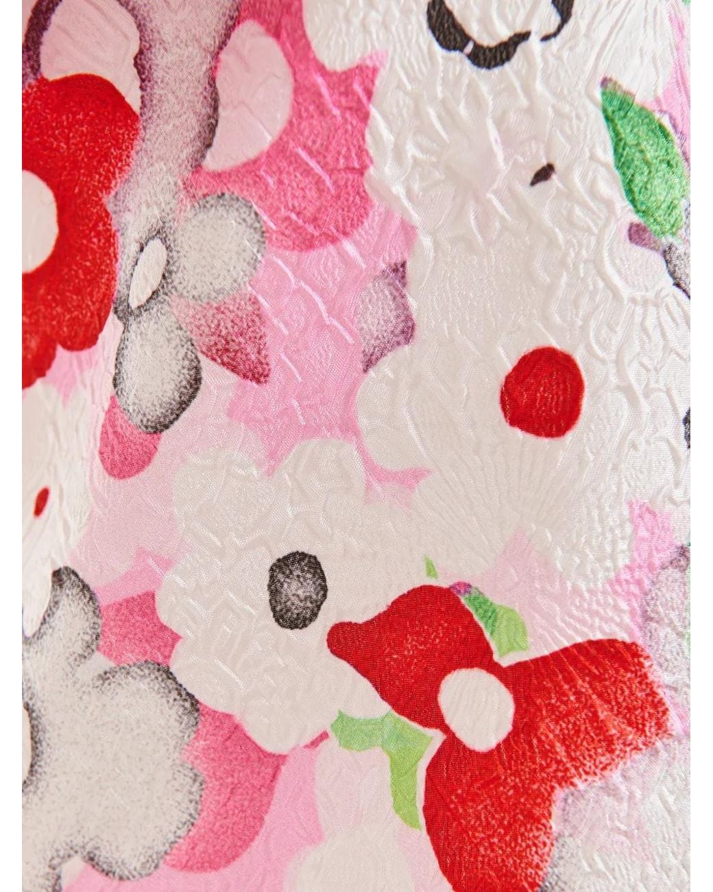 Essentiel Antwerp White Jiland Ruffle-Detail One-Shoulder Top