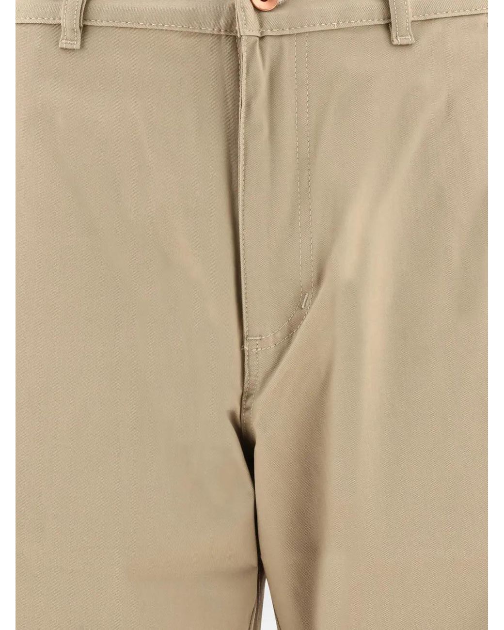 ANDBLUE Natural Cotton-Blend Trousers for men