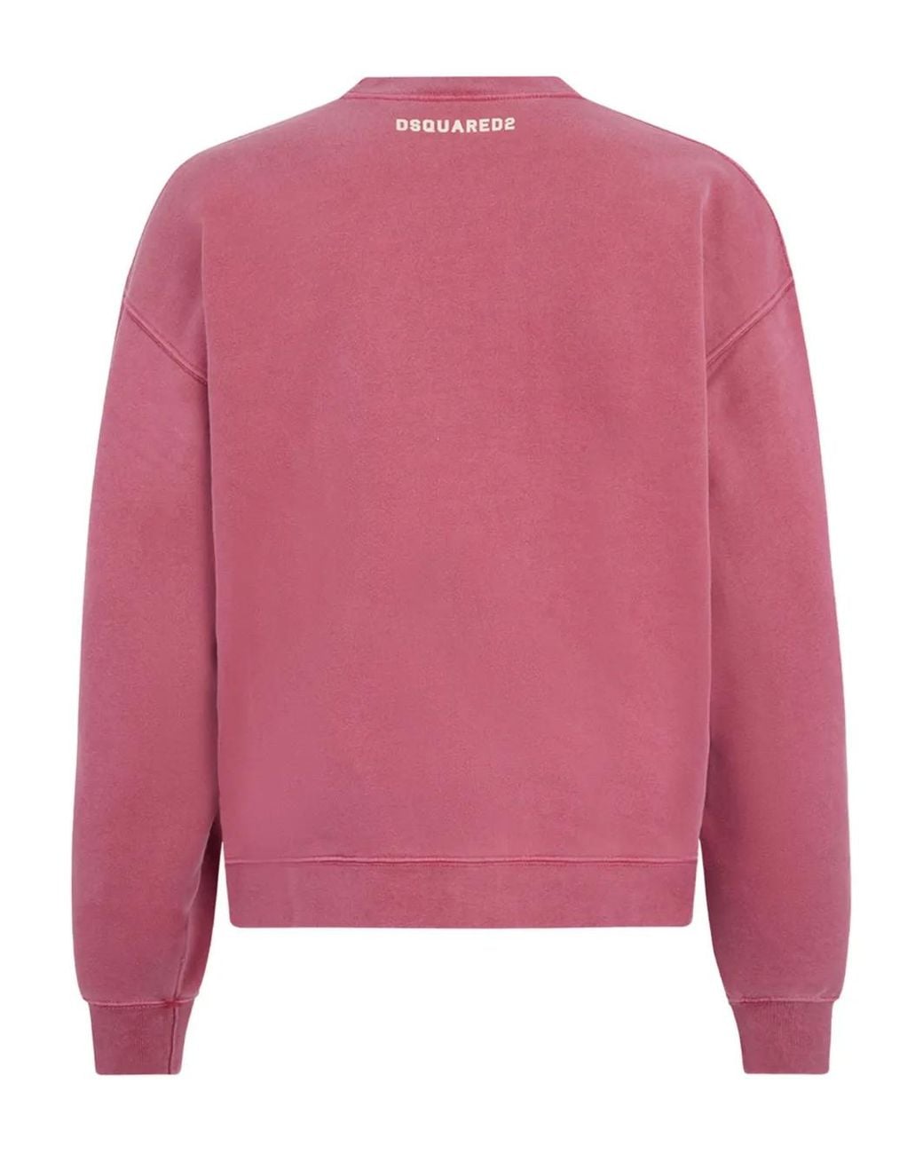 DSquared² Pink Sweatshirt With Patch