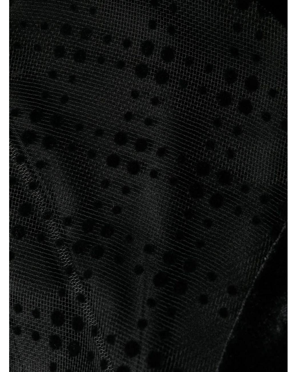 Philosophy Di Lorenzo Serafini Black Ruched Velvet Mini Dress