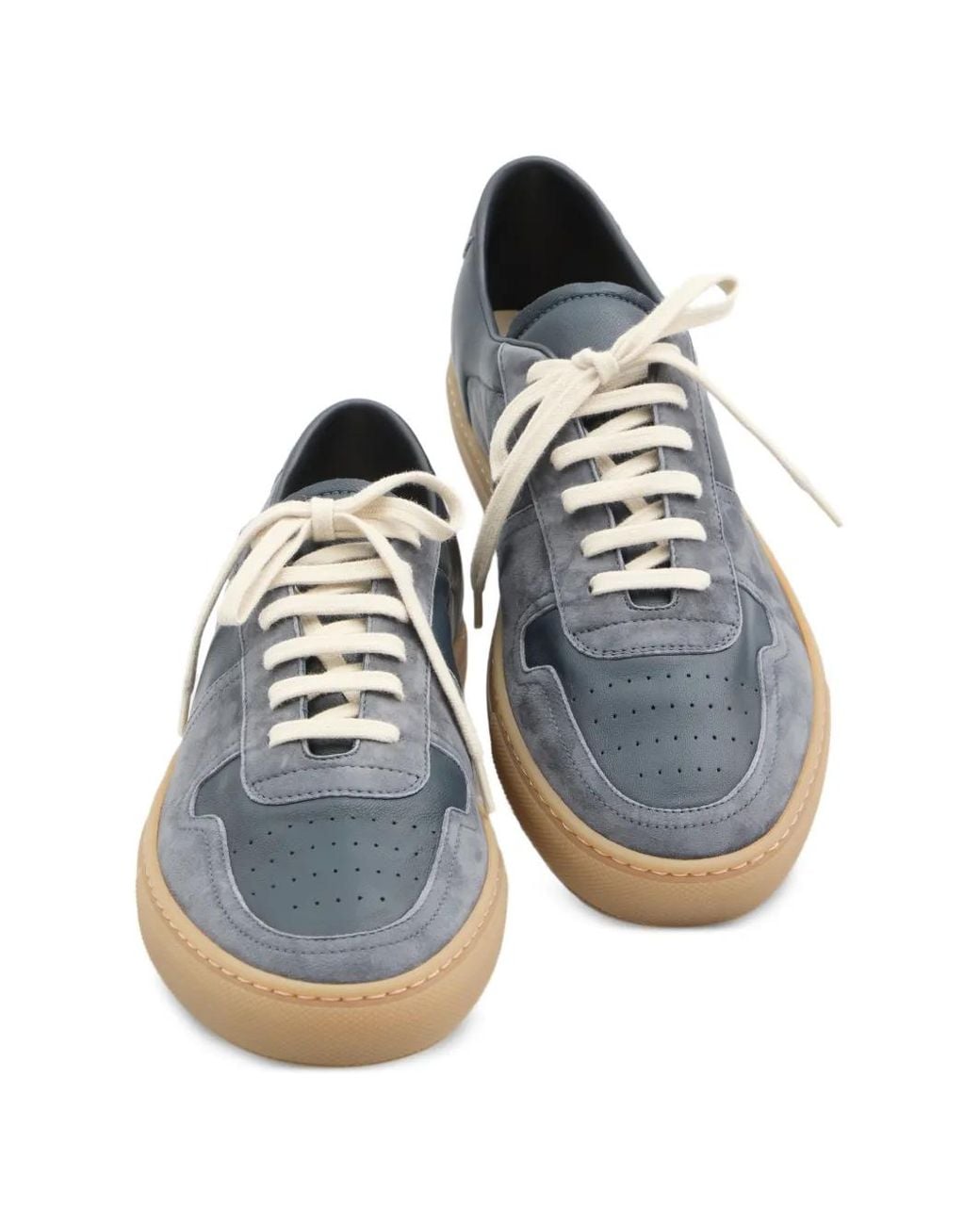 Common Projects White Bball Leather Sneakers for men