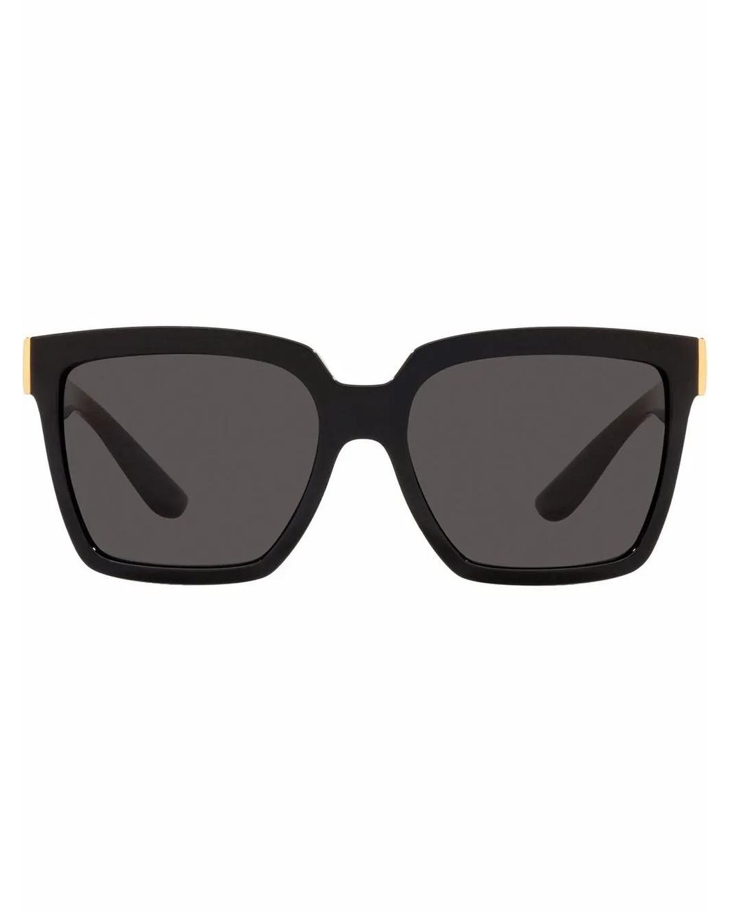 Dolce & Gabbana Black Square-Frame Sunglasses