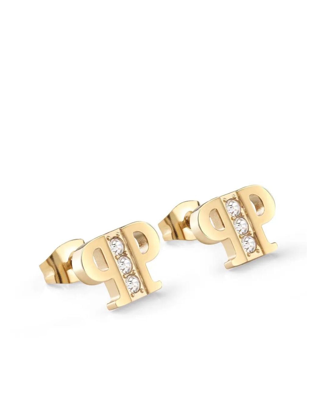 Philipp Plein Metallic Elements Earrings