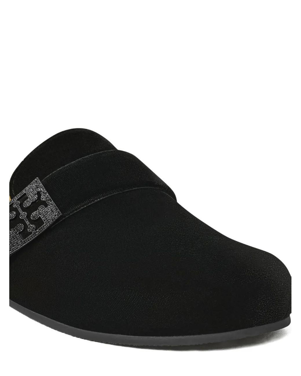 Tory Burch Black Mules Mellow
