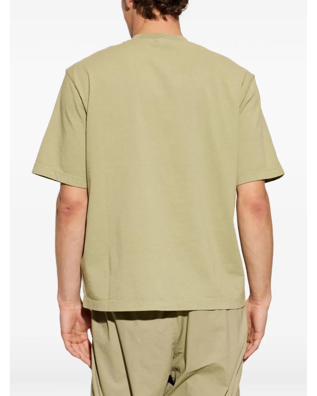Stone Island Natural Logo Patch T-Shirt for men