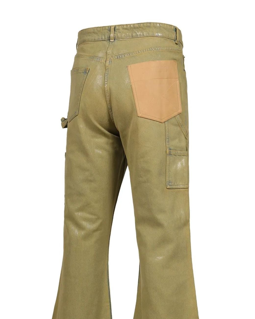 Egonlab Green Samy Panelled Jeans for men
